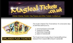 Magical Tickets, Disney and Florida attraction tickets website